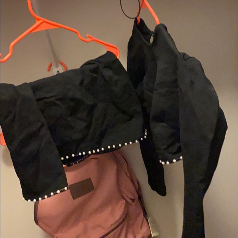 Two piece crop top